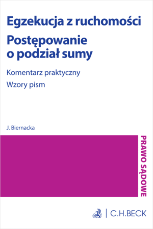 Egzekucja z ruchomości. Postępowanie o podział sumy. Komentarz praktyczny. Wzory pism