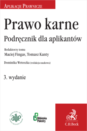 Prawo karne. Podręcznik dla aplikantów