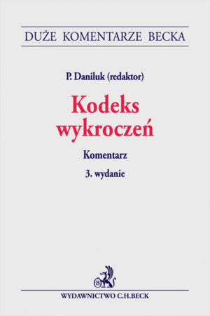 Kodeks wykroczeń. Komentarz