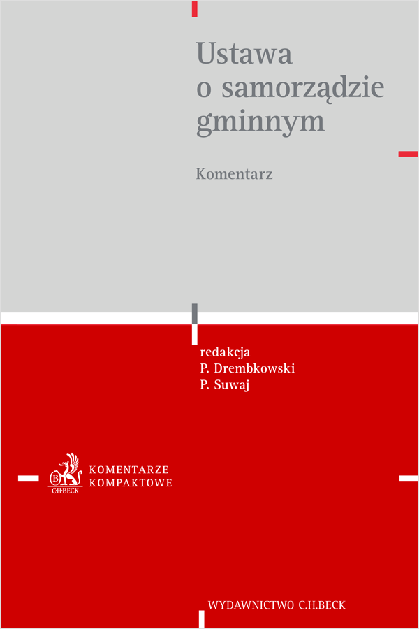 Ustawa o samorządzie gminnym. Komentarz
