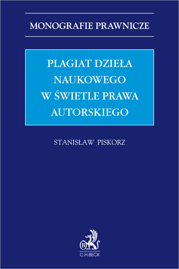 Plagiat dzieła naukowego w świetle prawa autorskiego