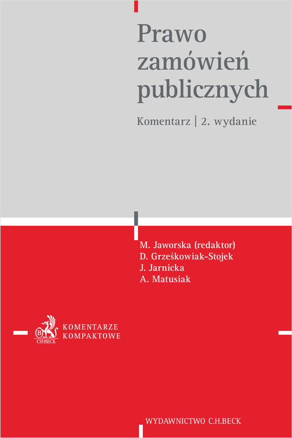 Prawo zamówień publicznych. Komentarz