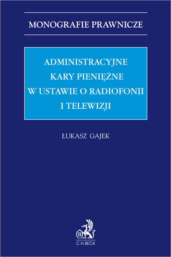 Administracyjne kary pieniężne w ustawie o radiofonii i telewizji