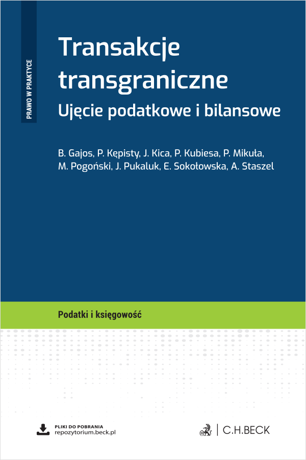 Transakcje transgraniczne. Ujęcie podatkowe i bilansowe