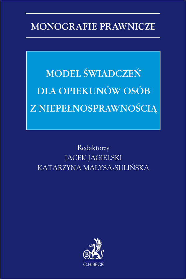 Model świadczeń dla opiekunów osób z niepełnosprawnością