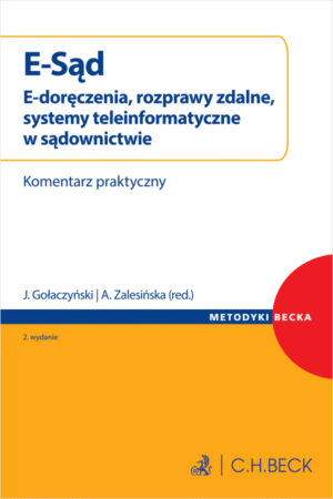 E-Sąd. E-doręczenia, rozprawy zdalne, systemy teleinformatyczne w sądownictwie. Komentarz praktyczny