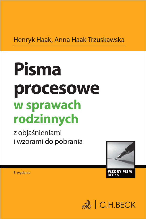 Pisma procesowe w sprawach rodzinnych z objaśnieniami i wzorami do pobrania