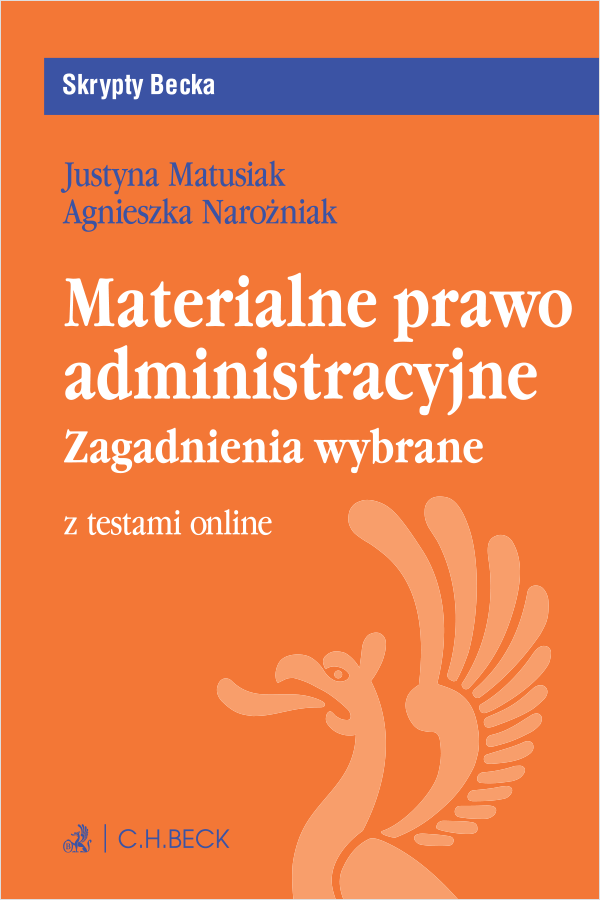 Materialne prawo administracyjne. Zagadnienia wybrane + testy online