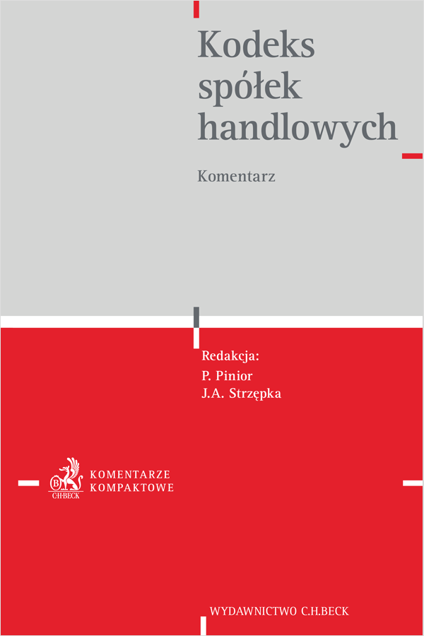 Kodeks spółek handlowych. Komentarz