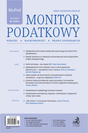 Monitor Podatkowy Nr 3/2024