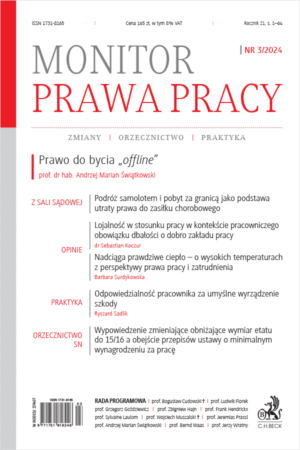 Monitor Prawa Pracy Nr 3/2024