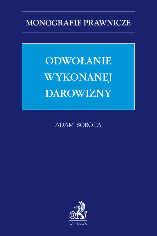 Odwołanie wykonanej darowizny