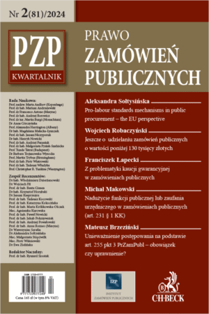PZP Prawo Zamówień Publicznych - kwartalnik Nr 2/2024