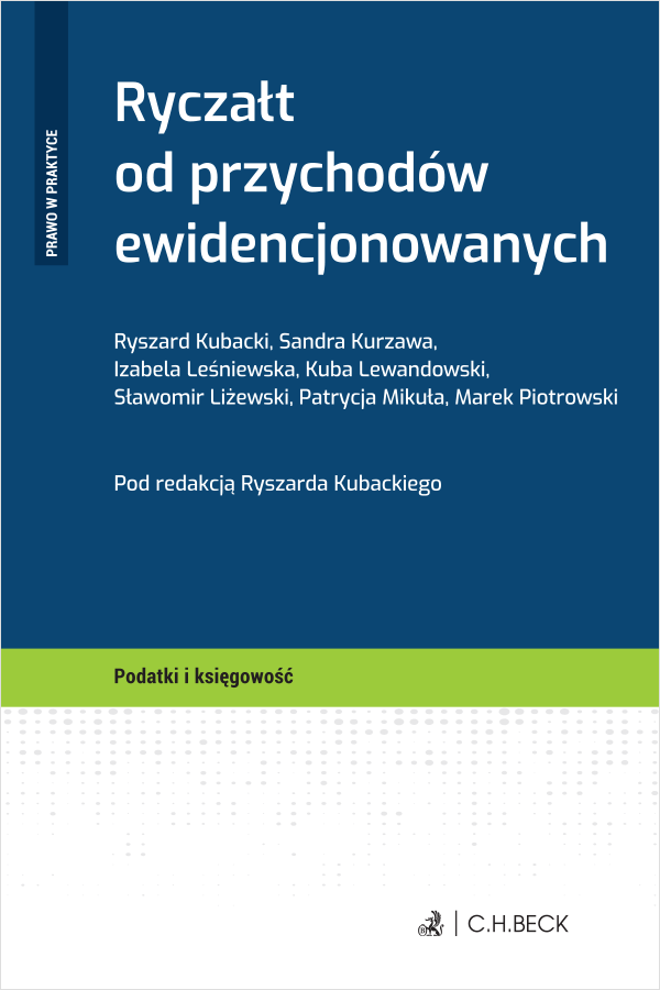 Ryczałt od przychodów ewidencjonowanych