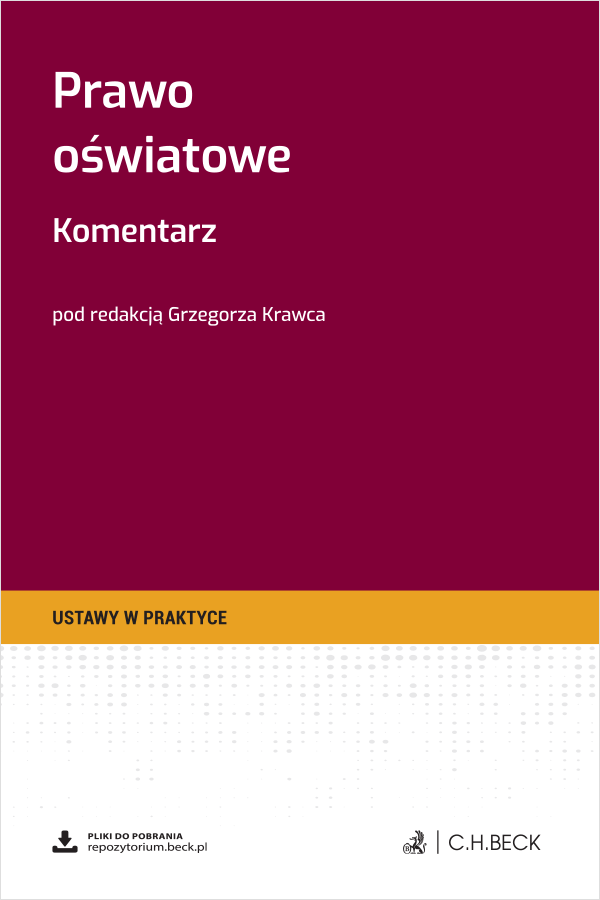 Prawo oświatowe. Komentarz + wzory do pobrania