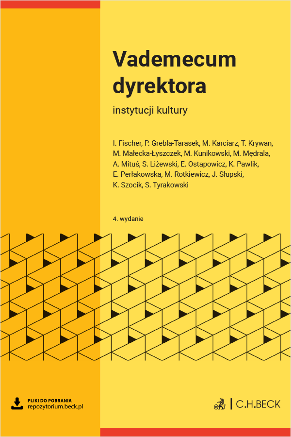 Vademecum dyrektora instytucji kultury + wzory do pobrania