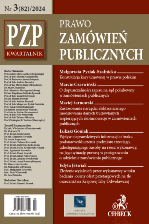 PZP Prawo Zamówień Publicznych - kwartalnik Nr 3/2024