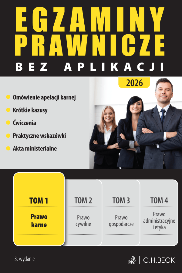 Egzaminy Prawnicze bez aplikacji 2026. Tom 1. Prawo karne