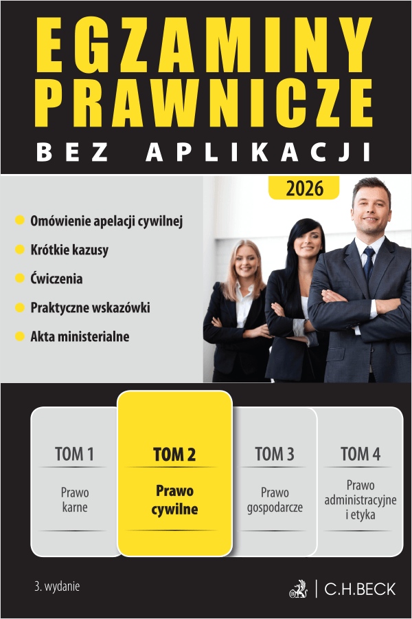 Egzaminy Prawnicze bez aplikacji 2026. Tom 2. Prawo cywilne