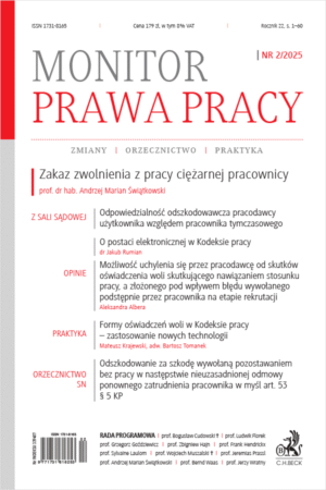 Monitor Prawa Pracy Nr 2/2025
