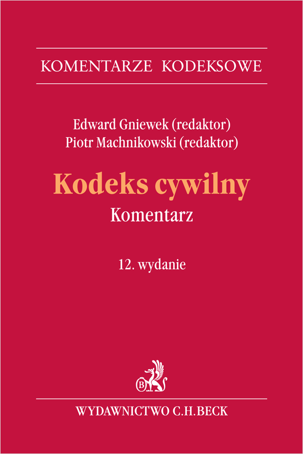Kodeks cywilny. Komentarz