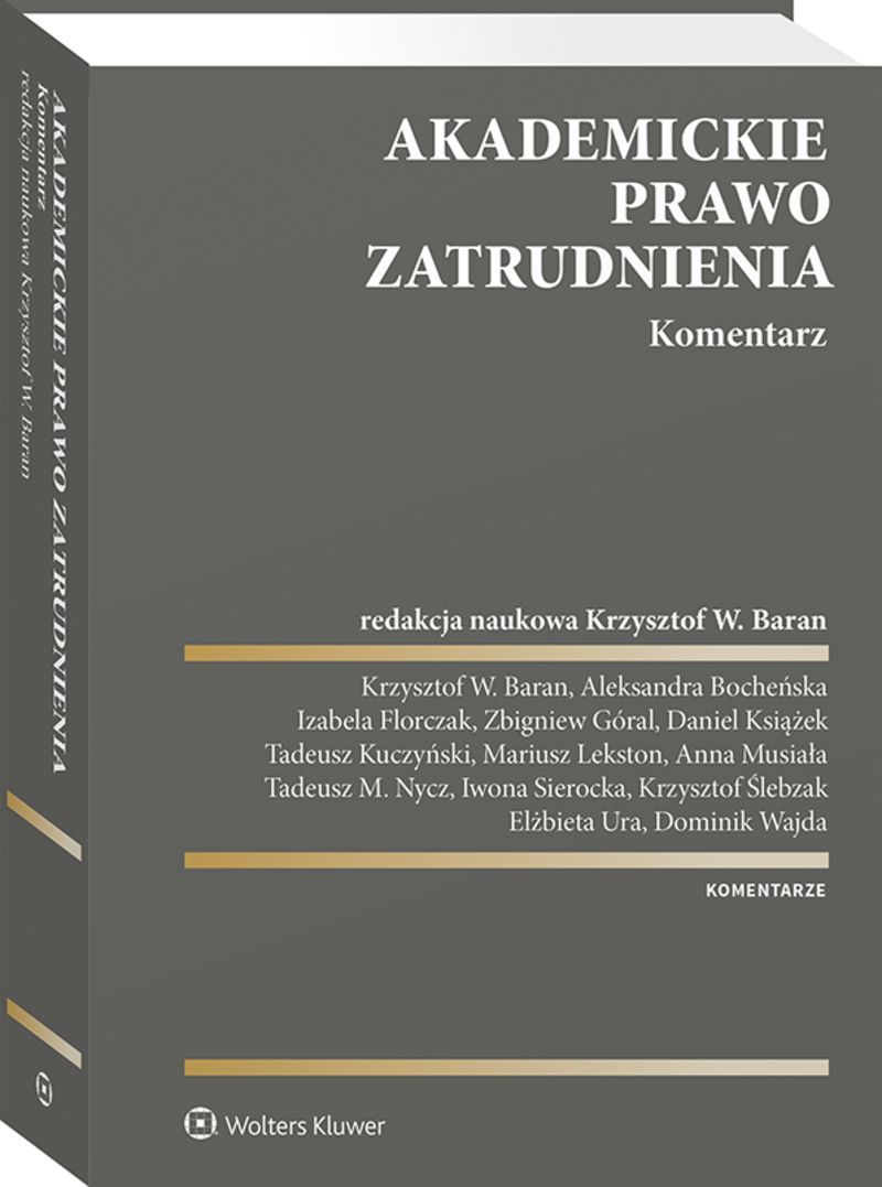 Akademickie prawo zatrudnienia. Komentarz
