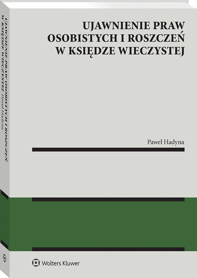 Ujawnienie praw osobistych i roszczeń w księdze wieczystej