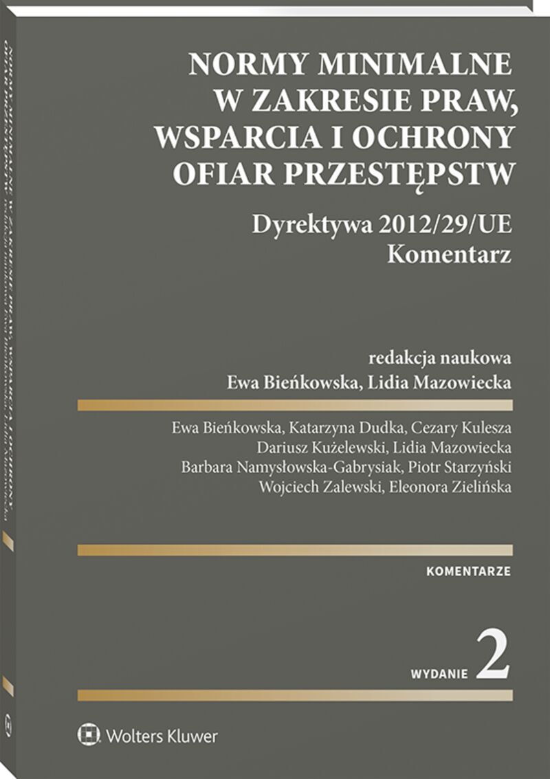 Normy minimalne w zakresie praw, wsparcia i ochrony ofiar przestępstw