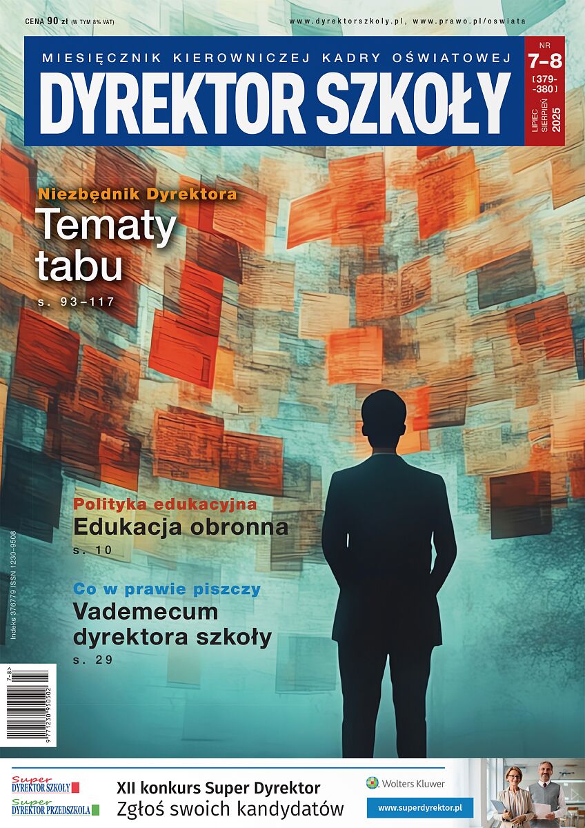 Dyrektor Szkoły - Nr 7-8/2025 -1
