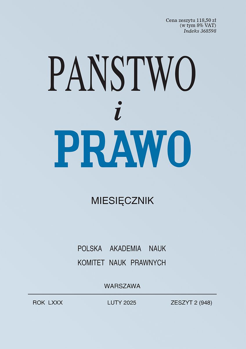 Państwo i Prawo - Nr 2/2025 948