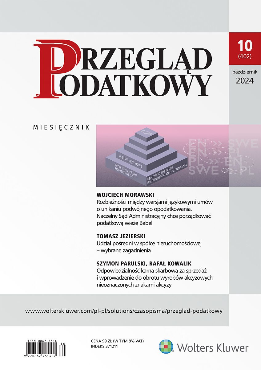 Przegląd Podatkowy - Nr 10/2024 402
