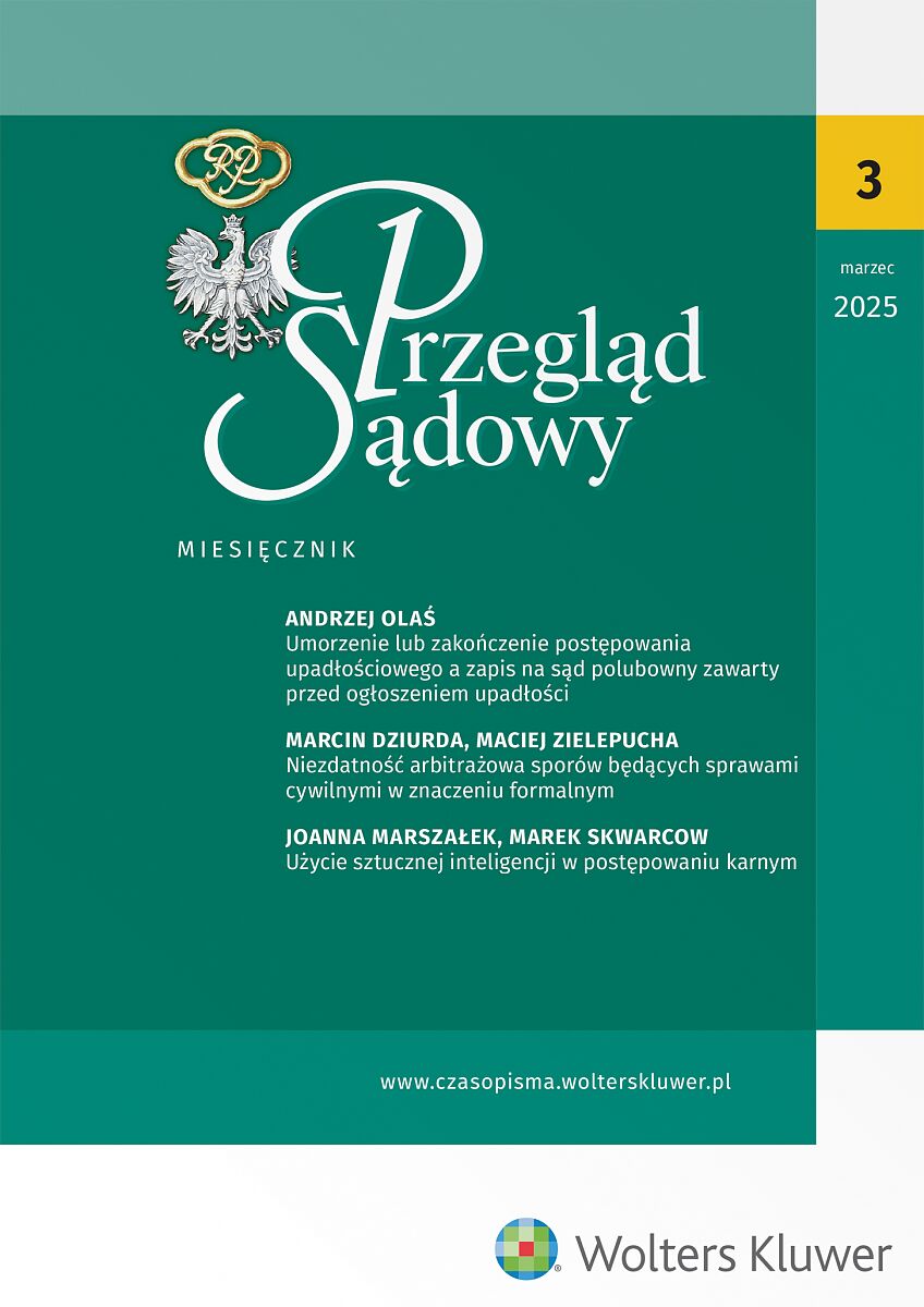 Przegląd Sądowy - Nr 3/2025