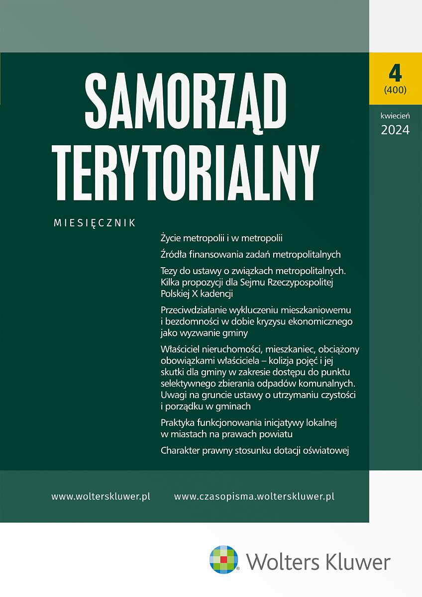 Samorząd Terytorialny - Nr 4/2024