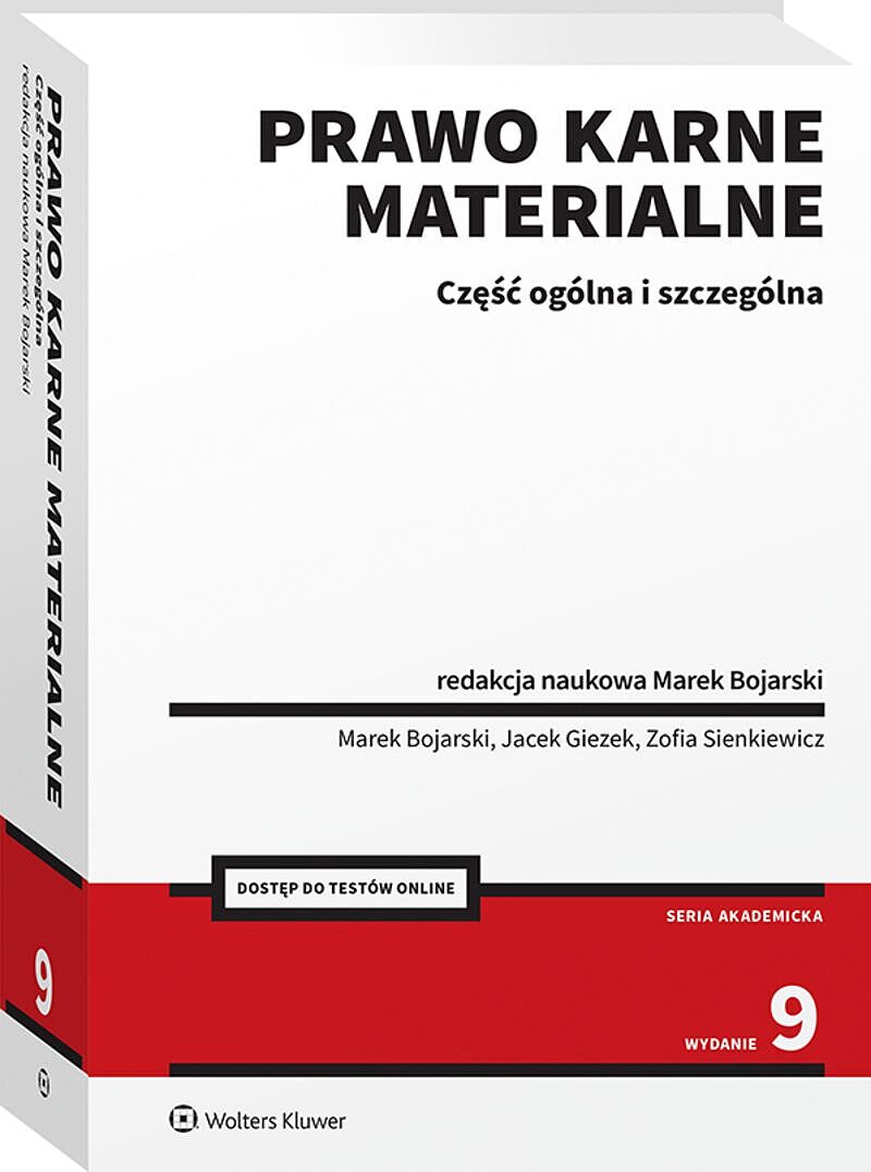 Prawo karne materialne. Część ogólna i szczególna