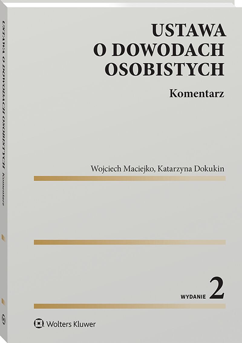 Ustawa o dowodach osobistych. Komentarz [PRZEDSPRZEDAŻ]