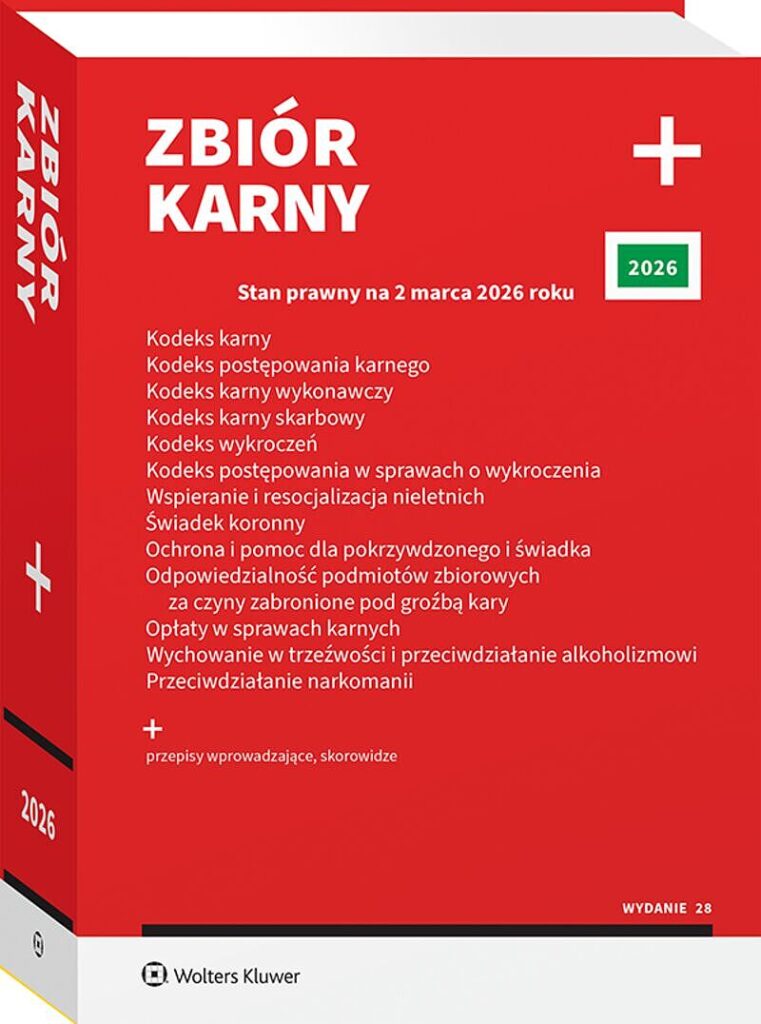 Kodeks karny. Kodeks postępowania karnego. Kodeks karny wykonawczy. Kodeks karny skarbowy. Kodeks wykroczeń. Kodeks postępowania w sprawach o wykrocze