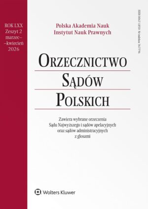 Orzecznictwo Sądów Polskich - Nr 2/2026