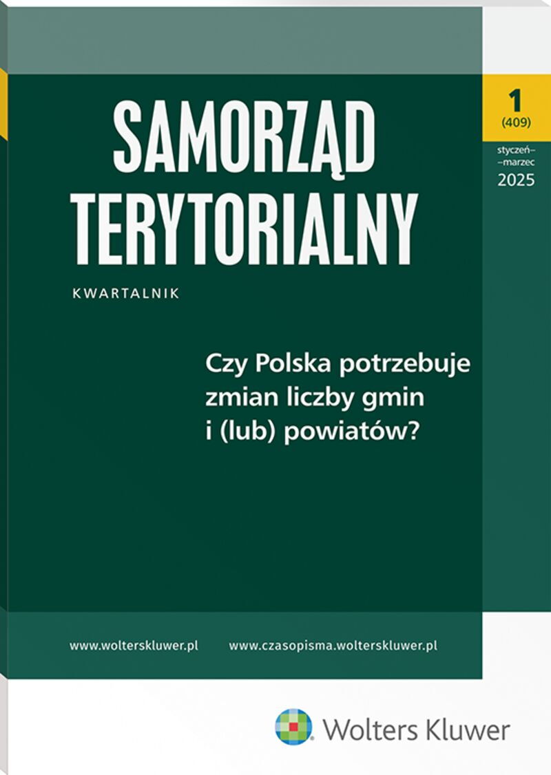 Samorząd Terytorialny - Nr 1/2025
