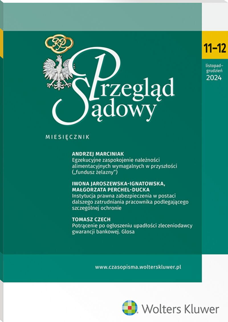 Przegląd Sądowy - Nr 11-12/2024