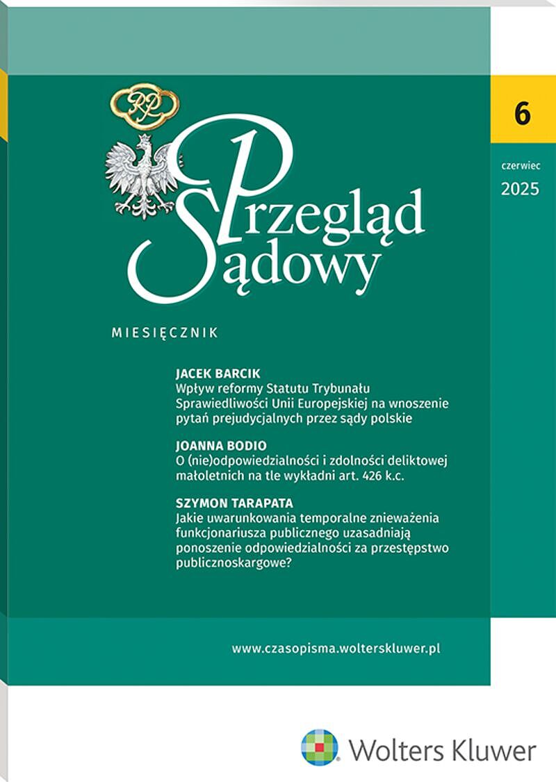 Przegląd Sądowy - Nr 6/2025