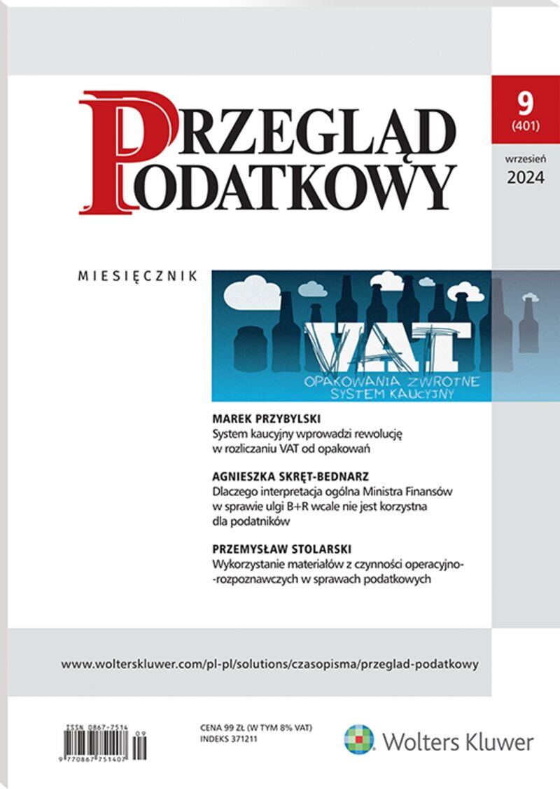 Przegląd Podatkowy - Nr 9/2024 401
