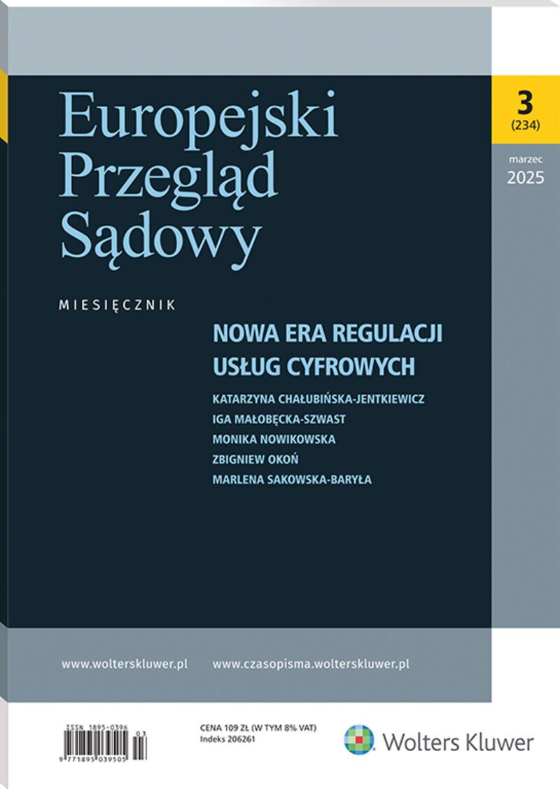 Europejski Przegląd Sądowy - Nr 3/2025 234