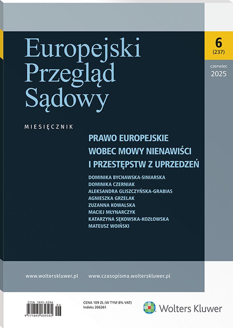 Europejski Przegląd Sądowy - Nr 6/2025 237