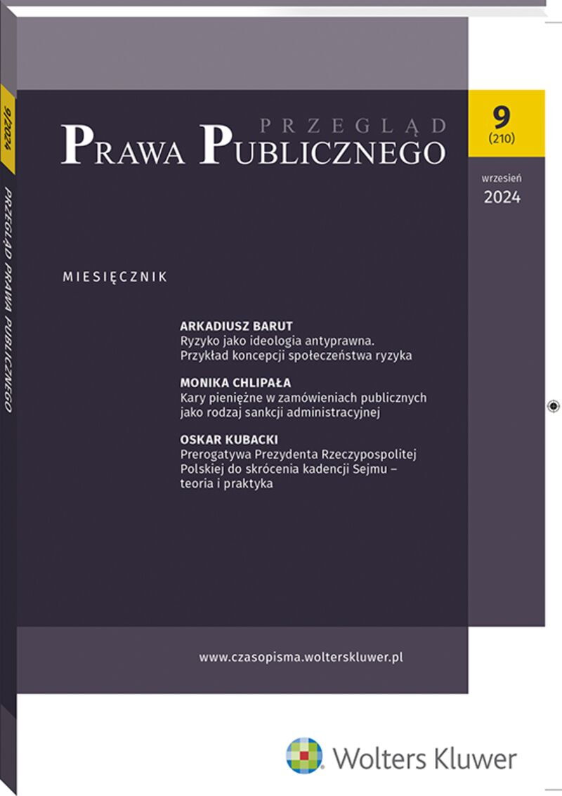 Przegląd Prawa Publicznego - Nr 9/2024