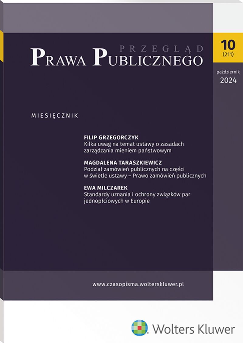 Przegląd Prawa Publicznego - Nr 10/2024