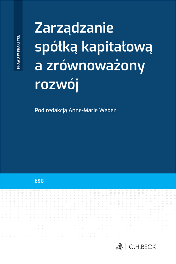 Zarządzanie spółką kapitałową a zrównoważony rozwój