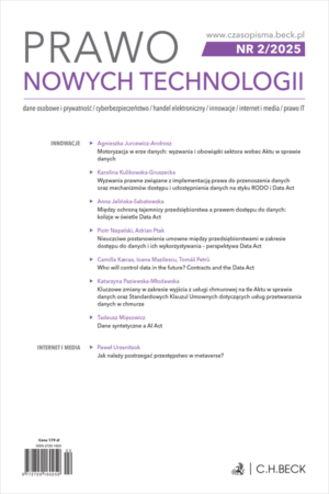 Prawo Nowych Technologii Nr 2/2025