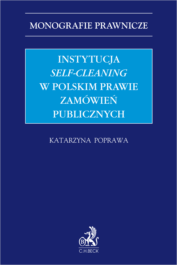 Instytucja „self-cleaning” w polskim prawie zamówień publicznych