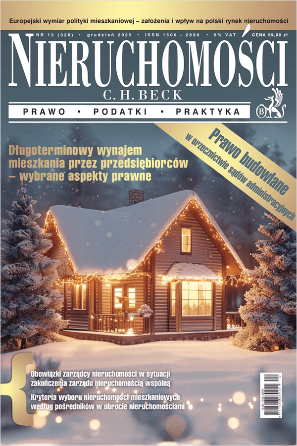 Nieruchomości C.H.Beck Nr 12/2025