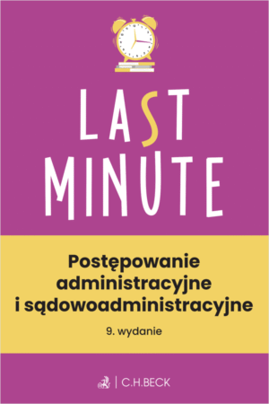 Postępowanie administracyjne i sądowoadministracyjne + testy online